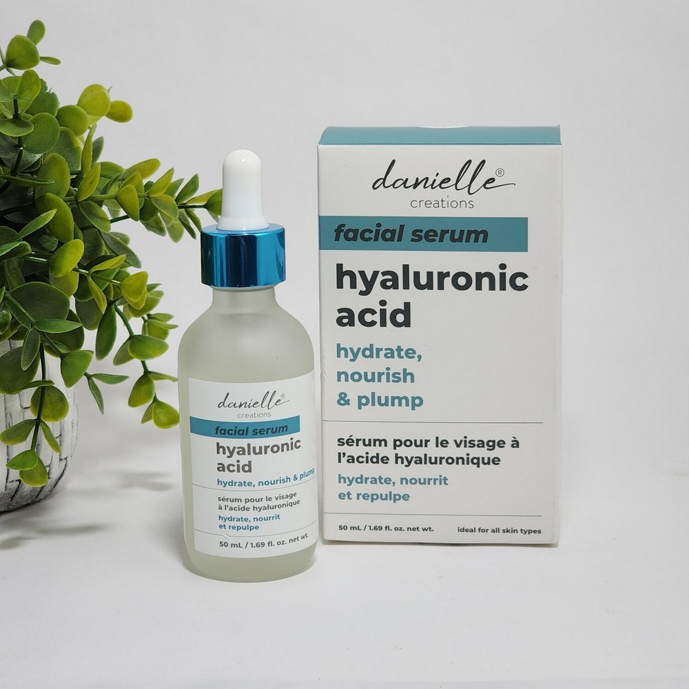 Danielle Creations Hyaluronic Acid Facial Serum Hydrate Nourish Plump 1.69 fl oz